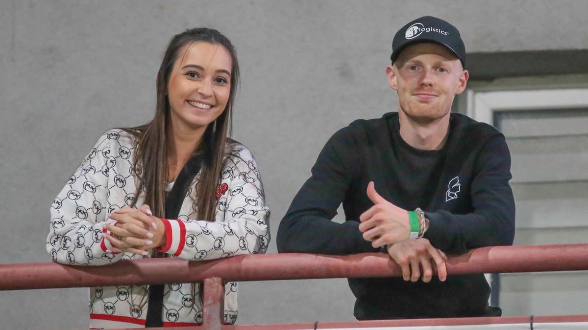 WP SportoweFakty / Arkadiusz Siwek / Na zdjęciu: Patrick Hansen z narzeczoną