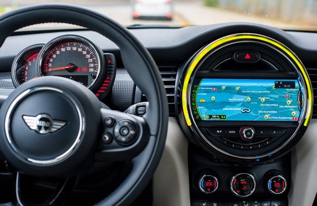 Mini Cooper D - wnętrze