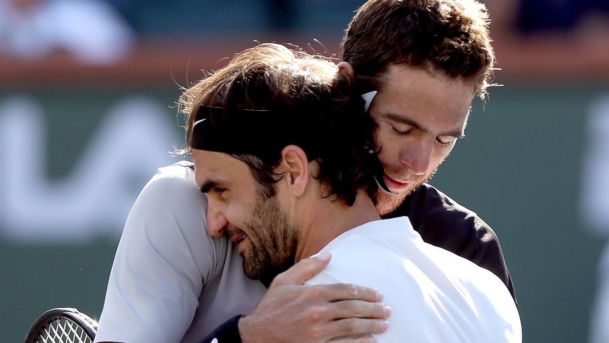 Zdjęcie okładkowe artykułu: Getty Images / Matthew Stockman / Na zdjęciu: Juan Martin del Potro (z lewej) i Roger Federer