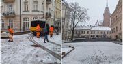 Tarnów: Sypnęło śniegiem. Prognozy o ataku zimy się sprawdziły