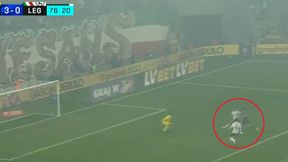 Zobacz, jak Legia traciła bramki we Wrocławiu. Gol za golem Śląska