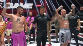 Przegrał i zaczął wyzywać sędziów. Skandal na Fame MMA
