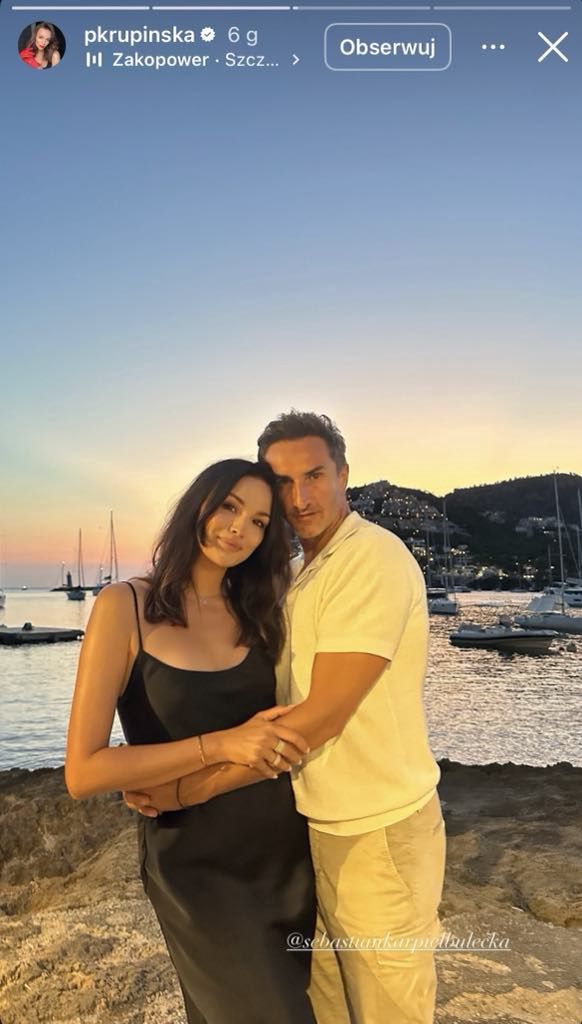 Paulina Krupińska wybrała na wieczór "slip dress" 