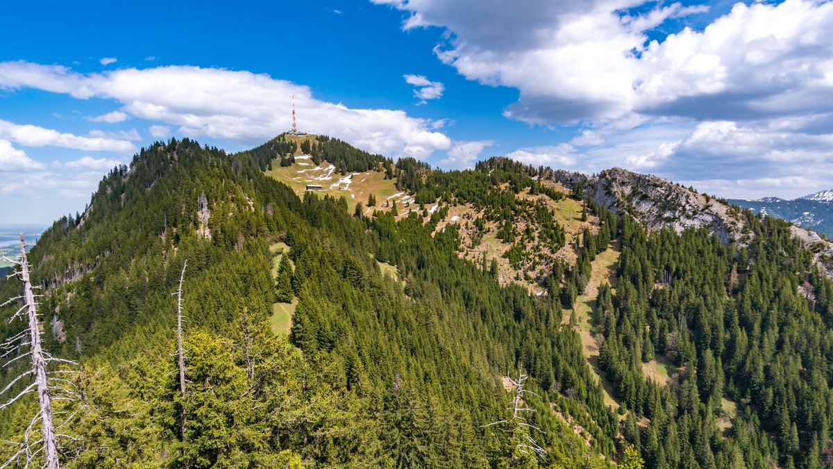 Szczyt Grünten, Alpy Bawarskie, Niemcy