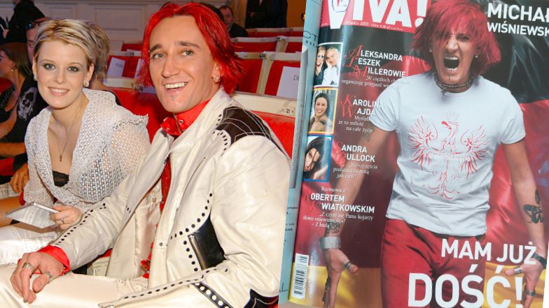 Michał Wiśniewski na okładce "VIVY!" z 2003 roku