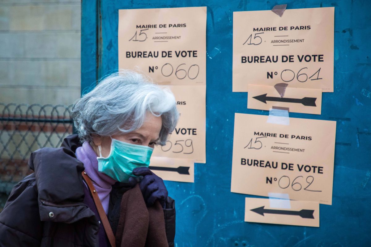 Koronawirus we Francji. Dziś mają wybory, tyle że ludzie obawiają się iść na głosowanie