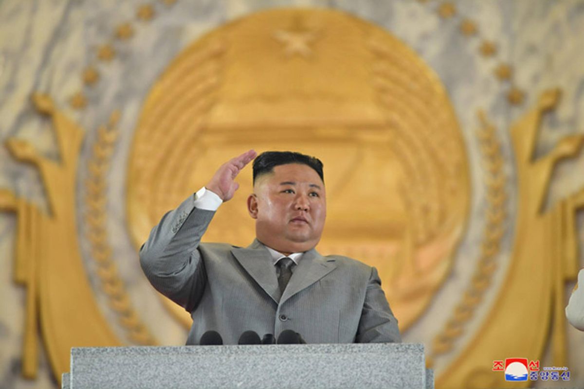 Dyktator Korei Północnej Kim Dzon Un
