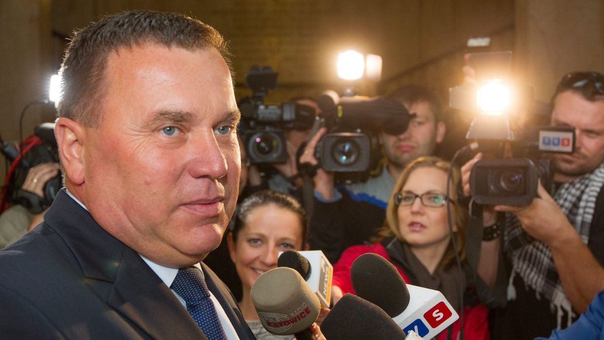 Na zdjęciu szef Katowickiego Holdingu Węglowego Zygmunt Łukaszczyk<br>