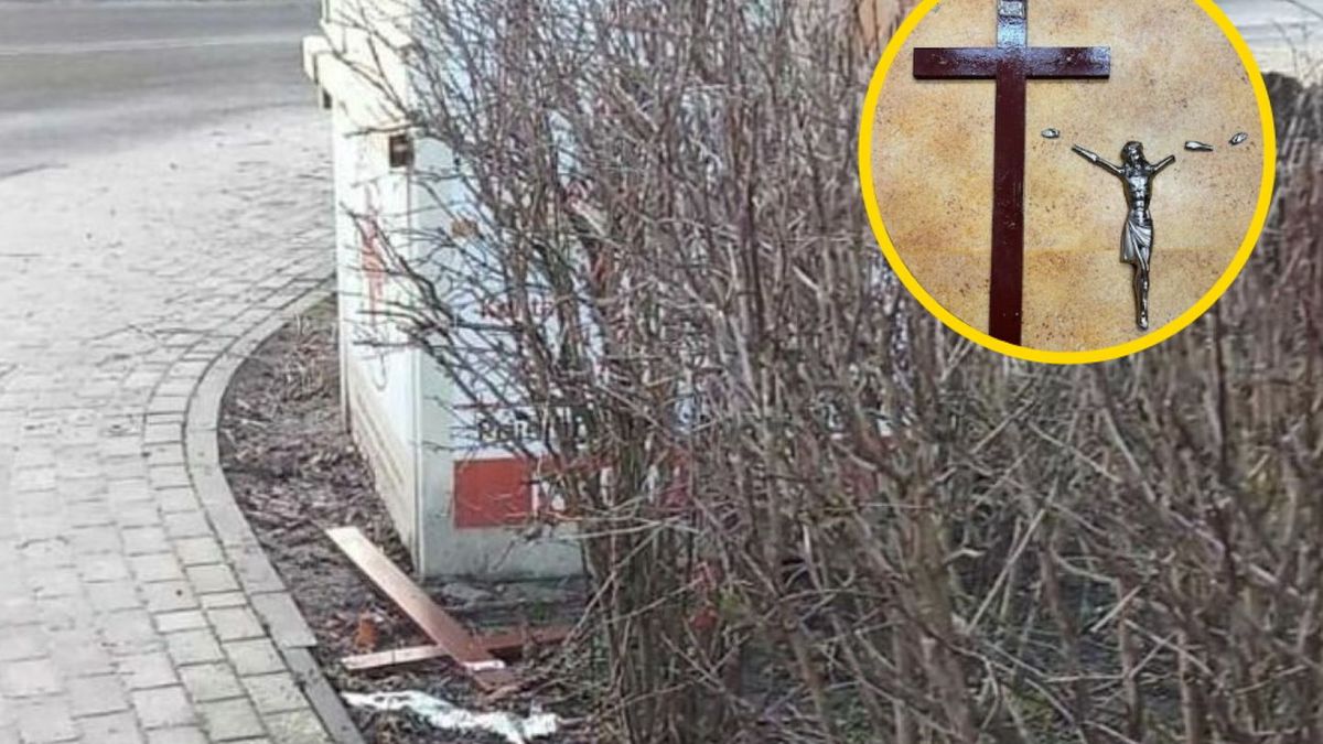 Dęblinianie znieważyli krzyż. Zapadł wyrok 