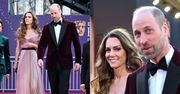 Kate Middleton ZACHWYCA na BAFTA 2026 w sukni w kolorze pudrowego różu u boku Williama. Klasa? (ZDJĘCIA)
