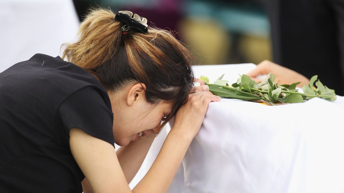 Pogrzeb. Zdjęcie ilustracyjne