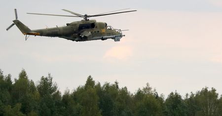 Białoruskie Mi-24 naruszyły przestrzeń powietrzną, ścigając... balony