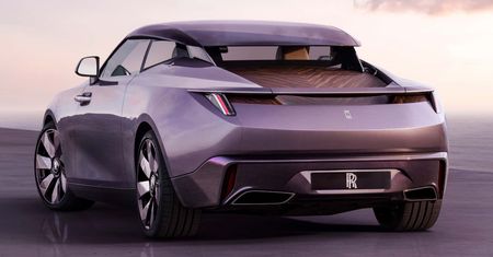 Rolls-Royce Amethyst Droptail - jedyne auto z drewnianą aerodynamiką