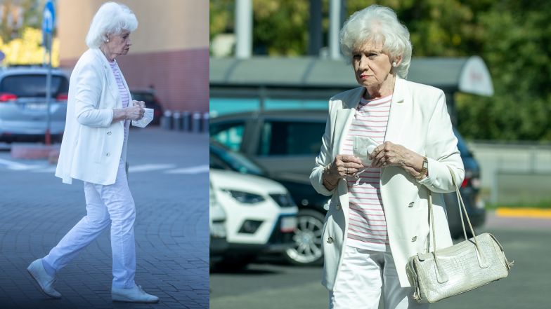 Krystyna Loska na mieście