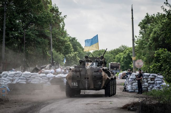 Walki separatystó z ukraińską armią