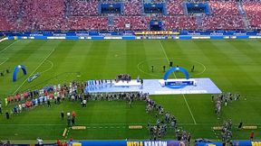 Tak zachowali się kibice Wisły, gdy rywale odbierali medale [WIDEO]