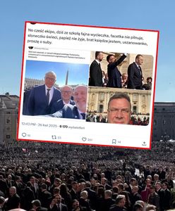 "Afera zdjęciowa" na pogrzebie papieża. Już nie tylko Hołownia