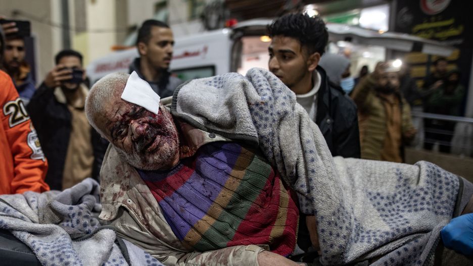 Rafah po ataku Izraela