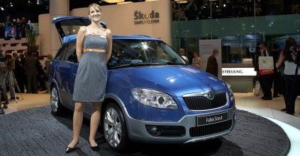 Frankfurt: Škoda Fabia Scout