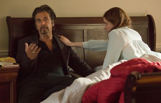 Al Pacino i Greta Gerwig w filmie "The Humbling"