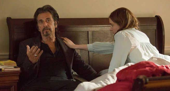 Al Pacino i Greta Gerwig w filmie "The Humbling"