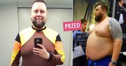 Big Boy z "Gogglebox" schudł 170 kg i zapozował bez koszulki. Ten szczegół przypomina o walce z otyłością
