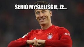 "Setek nie marnuje, jak ja". Zobacz memy po 36. golu Lewandowskiego