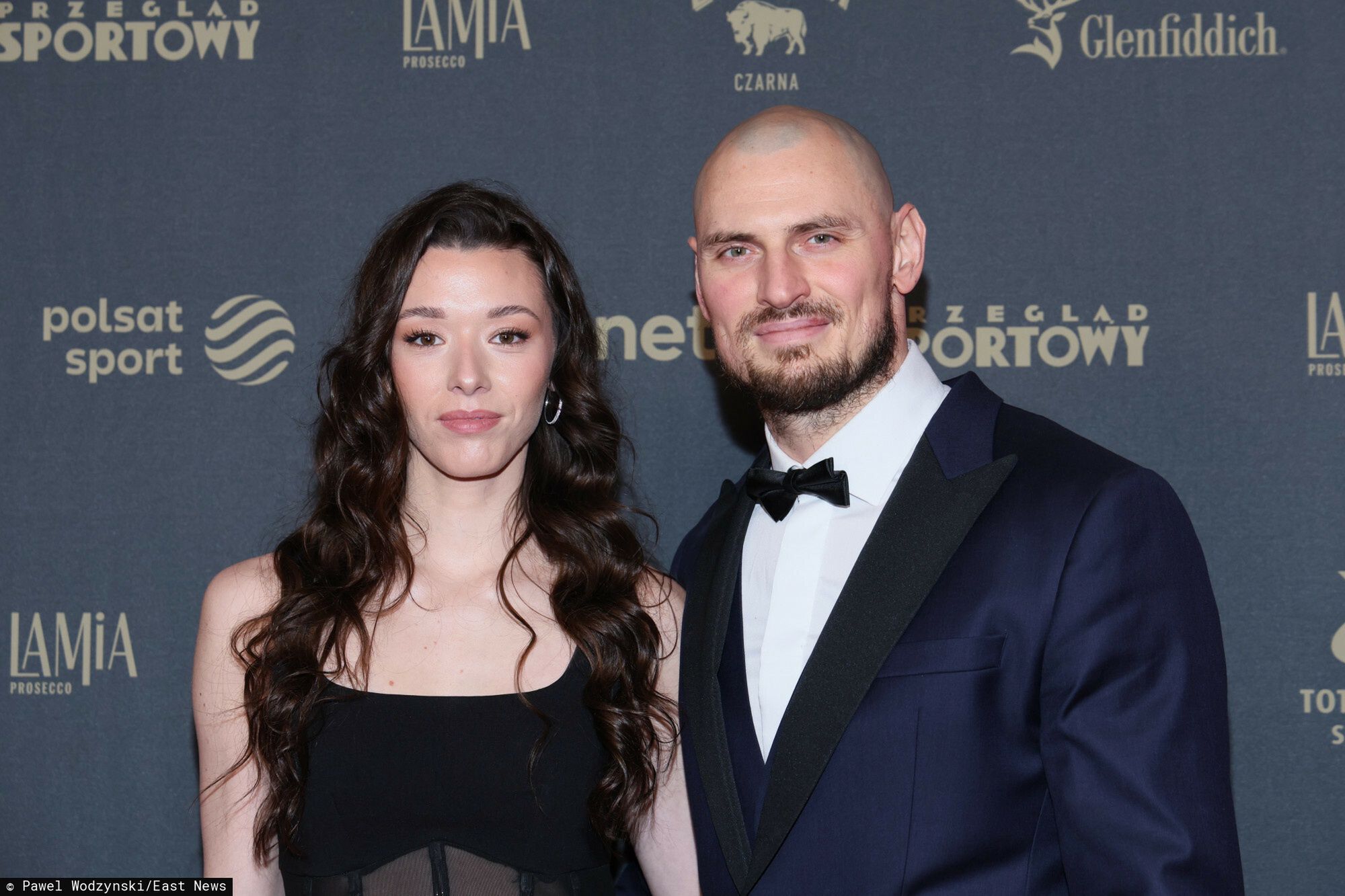 Zuzanna Górecka i Zbigniew Bartman na gali Mistrzów Sportu