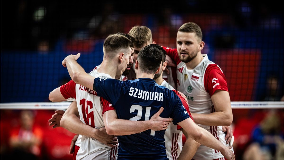 Materiały prasowe / VolleyballWorld / Na zdjęciu: reprezentacja Polski