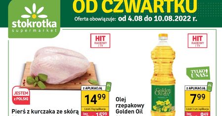 Stokrotka najnowsza gazetka od czwartku 4 sierpnia. Promocje w Stokrotka 4.08-10.08