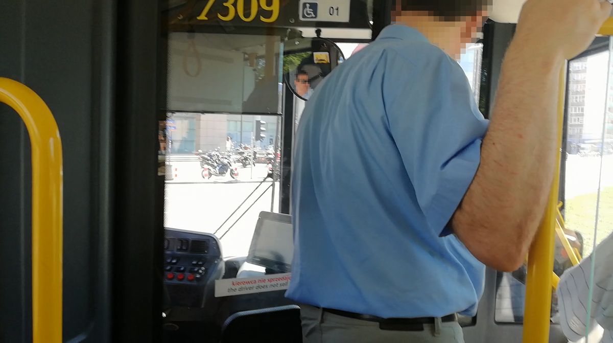 Awantura w autobusie. Kierowca: ja tu jestem panem!