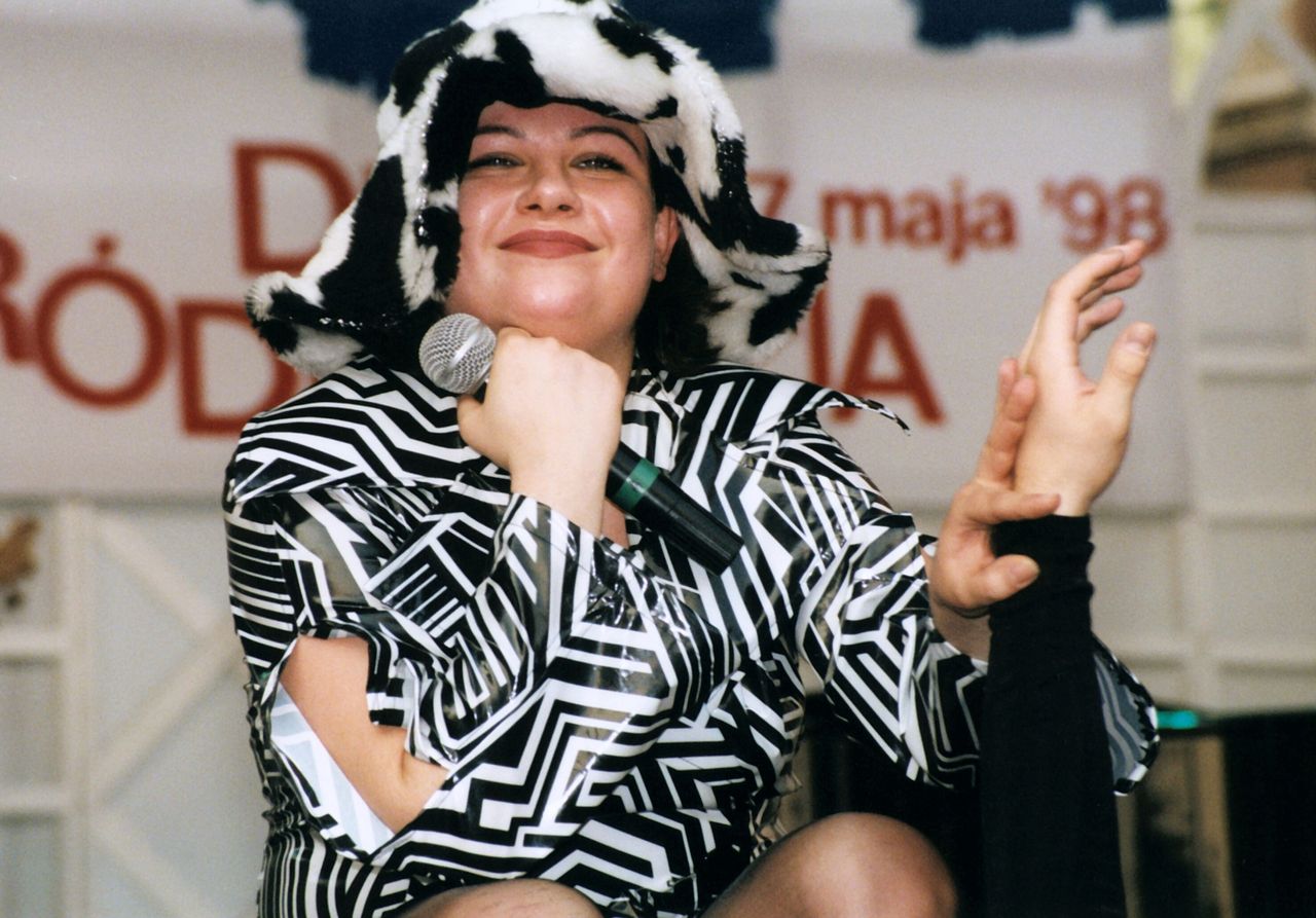 Monika Ambroziak w 1998 roku 