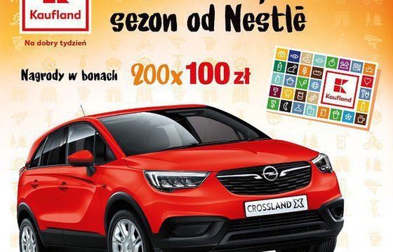 „Nagrody na jesienny sezon od Nestlé” w sklepach Kaufland