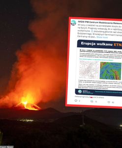 Erupcja Etny. Pył wulkaniczny dotrze do Polski? IMGW: Nie jest to wykluczone