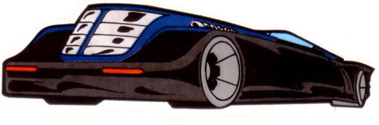 Batmobil z B:TAS (fot. batman.wikia.com)