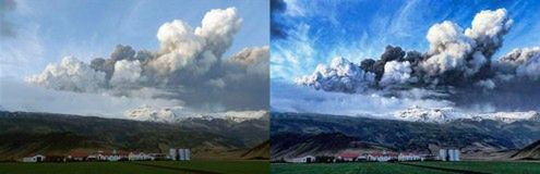 Reuters i Eyjafjallajokull: dym wokół pyłu