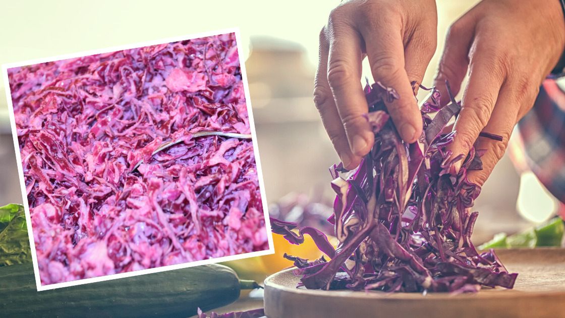 Surówka z czerwonej kapusty