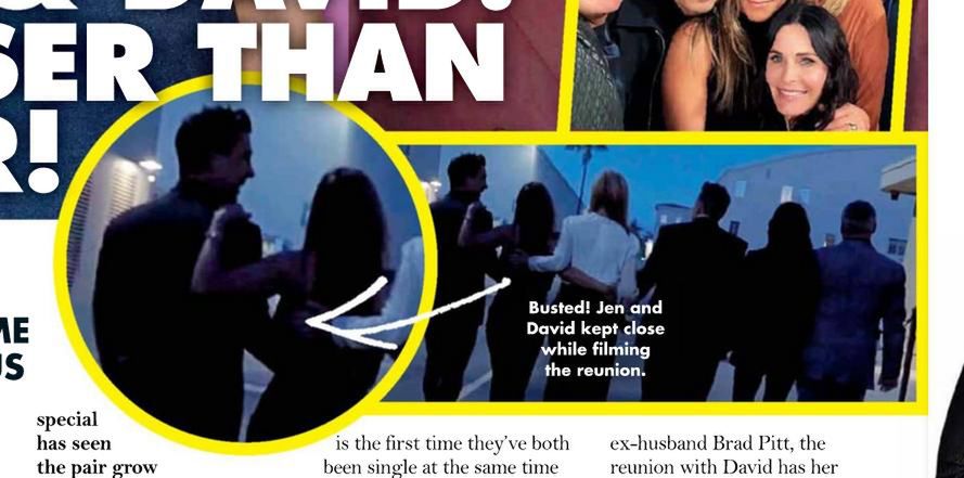 Jennifer Aniston i David Schwimmer mają romans?