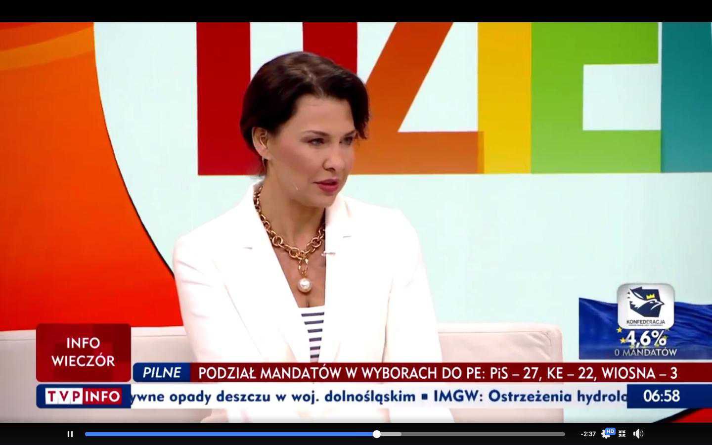 Anna Popek we Wstaje dzień