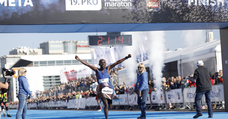 Cosmas Kyeva wygrywa 19. PKO Poznań Maraton