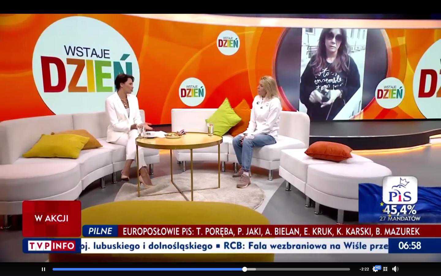 Anna Popek i Zofia Klepacka we Wstaje dzień