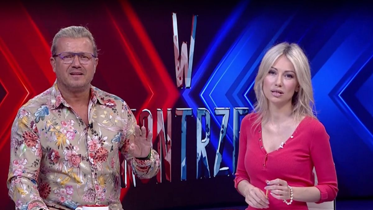 Magdalena Ogórek i Jarosław Jakimowicz. 