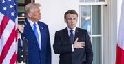Macron znów upomina Trumpa? "Ten ktoś jest w Moskwie"