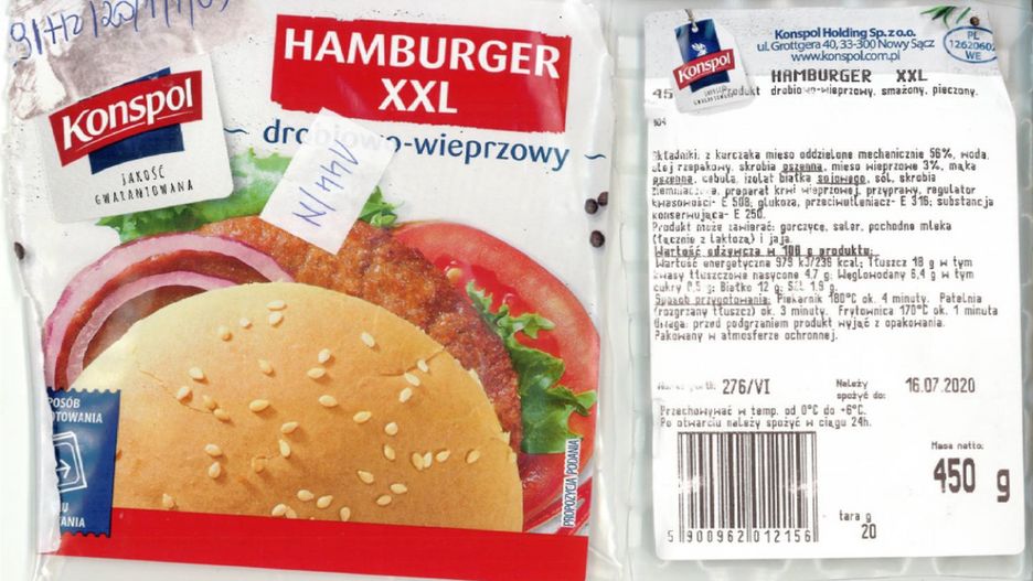 GIS ostrzega, w tych hamburgerach wykryto groźną bakterię