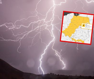 Burze w sobotę nad Polską. Jest ostrzeżenie IMGW