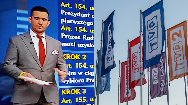 Wpadka w TVP Info. Internauci grzmią o kompromitacji