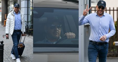 Filip Chajzer maszeruje z walizką do zaparkowanego przed "DDTVN" audi za PÓŁ MILIONA ZŁOTYCH (ZDJĘCIA)