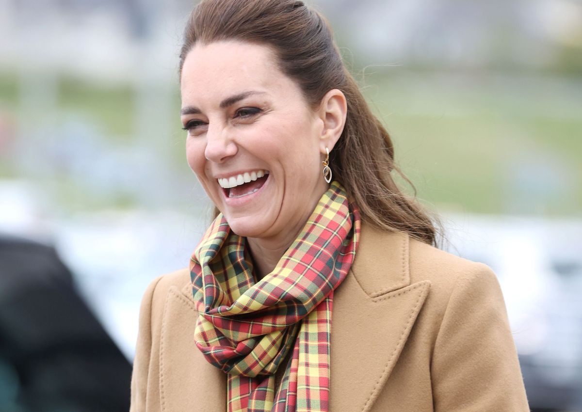 Księżna Kate tryskała dobrym humorem podczas oficjalnej podróży po Szkocji