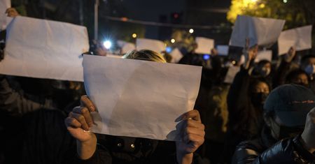 Chiny w szoku. Zaczęło się w czwartek. Nadchodzi "Rewolucja A4"?