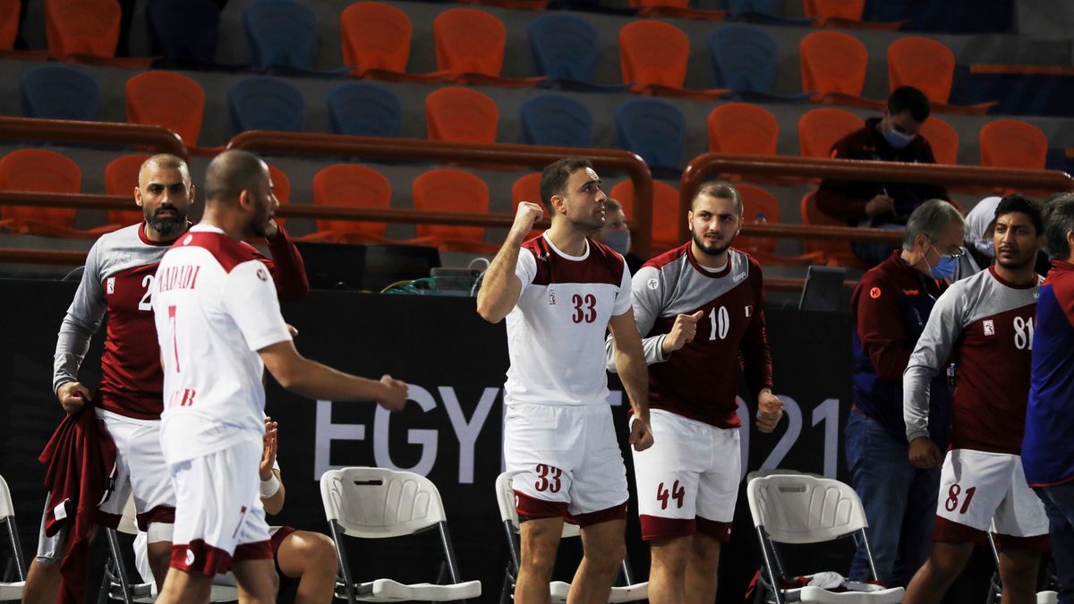 PAP/EPA / Hazem Gouda  / Na zdjęciu: reprezentacja Kataru